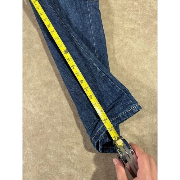 Marithe Francois Girbaud Mens Baggy Denim Jeans Straight Leg Dark Blue Size 42 - Picture 13 of 13